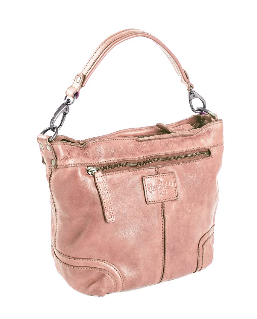 The Chesterfield Brand Vintage Lisa Handtasche Leder 22 cm,Rosa,Einheitsgrösse