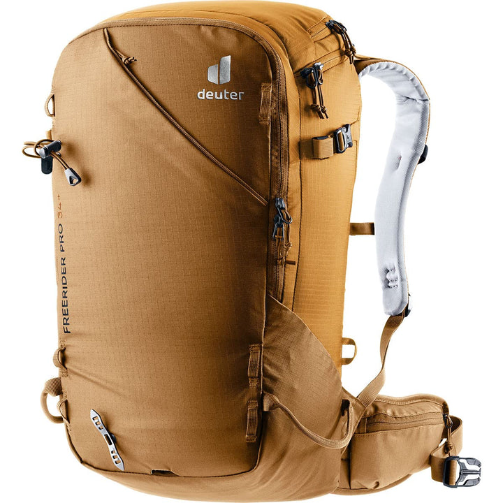 deuter Unisex Freerider Pro 34+ Skitouren-Rucksack 34+ L Almond-cinnamon, 34+ L Almond-cinnamon