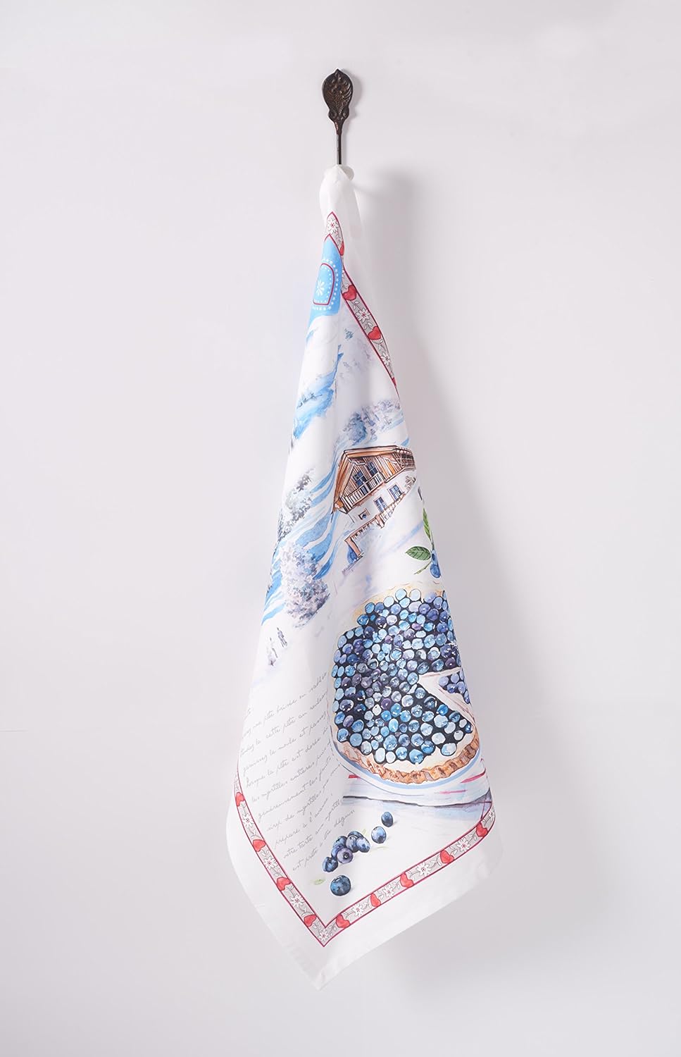 Maison d' Hermine Küchentücher, 100% Baumwolle, weich, saugfähig, 50,8 x 70,5 cm, 2 Stück Multicolor