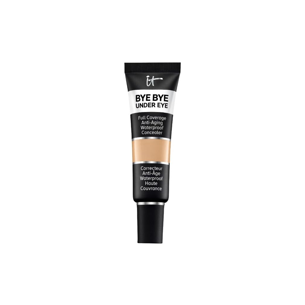 It Cosmetics Bye Bye Under Eye Full Coverage anti-aging waterproof Concealer (21.5 Medium Nude)