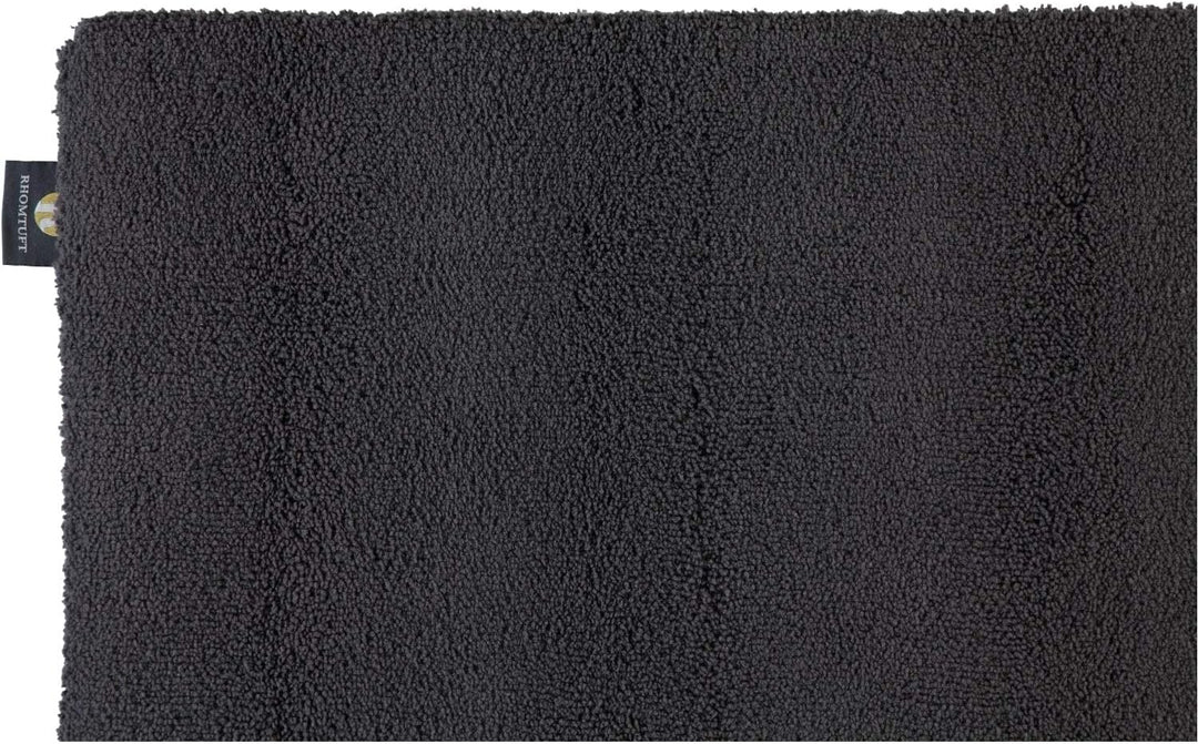 Rhomtuft Badteppiche Square Zinn - 02 60x90 cm, 60x90 cm