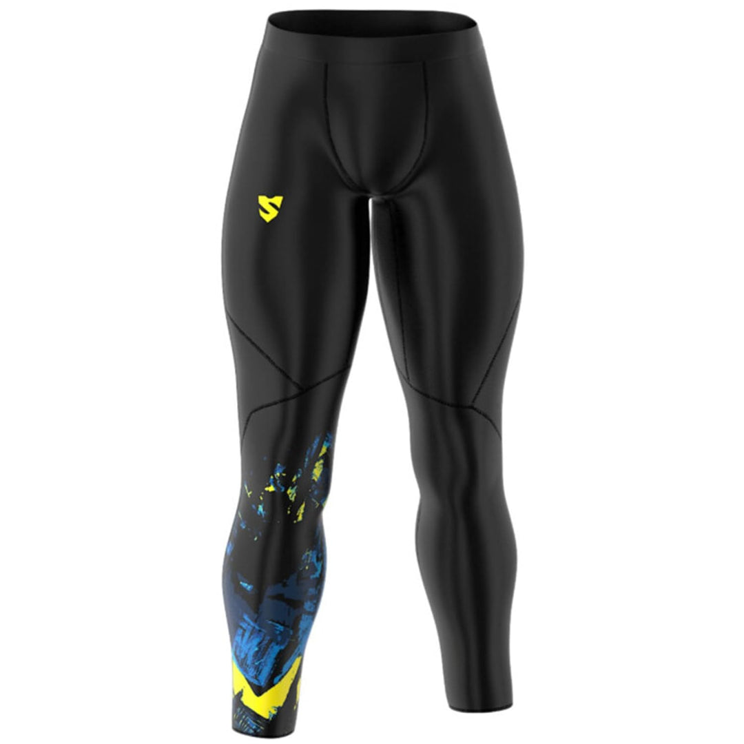 SMMASH Leggings Herren Jogginghose Sport-Leggings Lang XS Crayon, XS Crayon