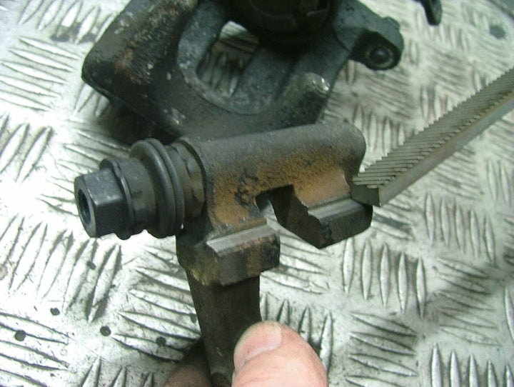 KS Tools 157.0960 Bremssattel-Feile extra schmal, 270mm