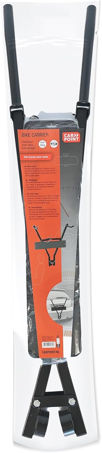Carpoint 0910006 Fahrradträger mit Nummernschildhalter