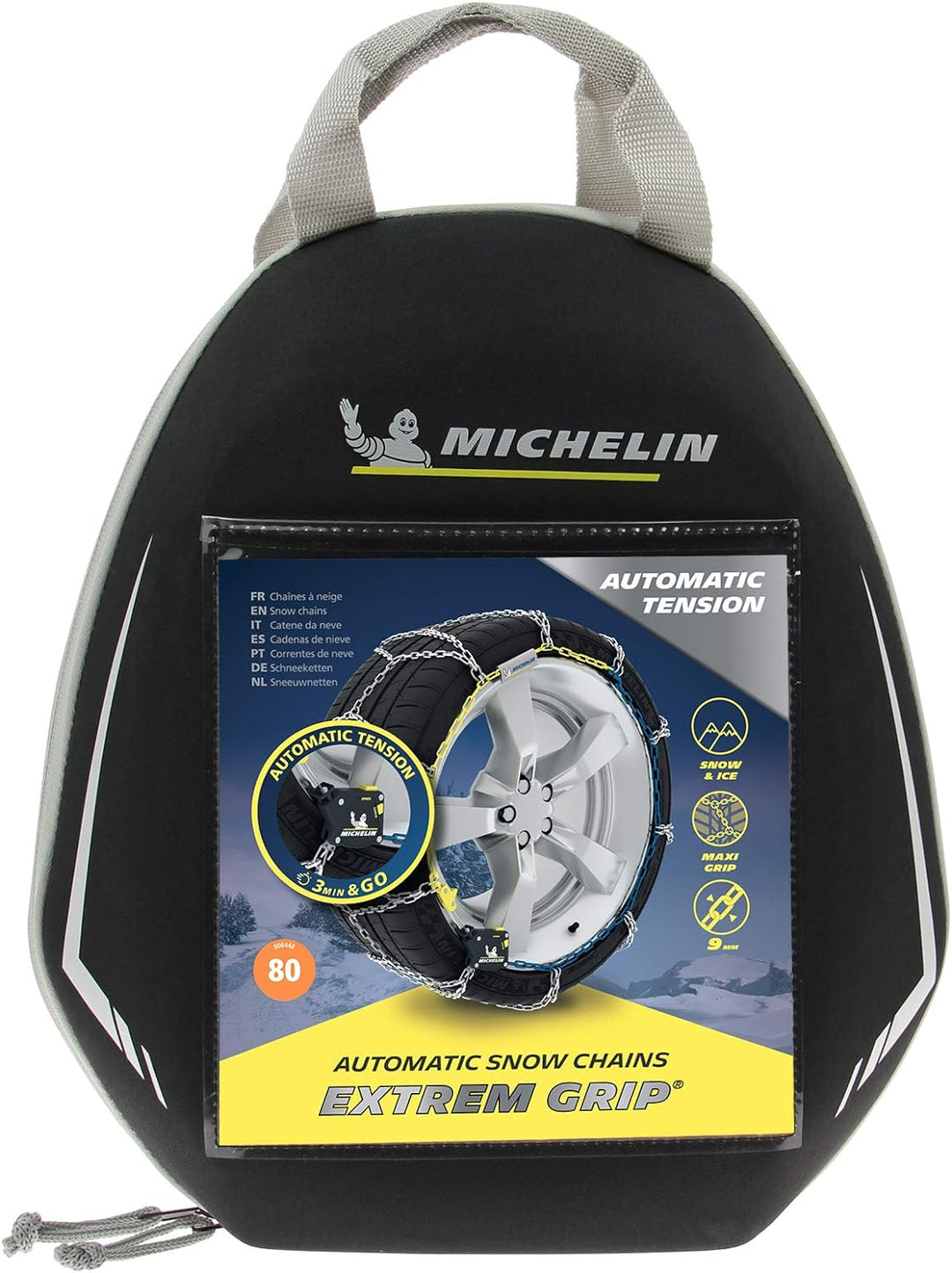 MICHELIN Schneeketten extremer Halt, automatische Spannung N°80, N°80