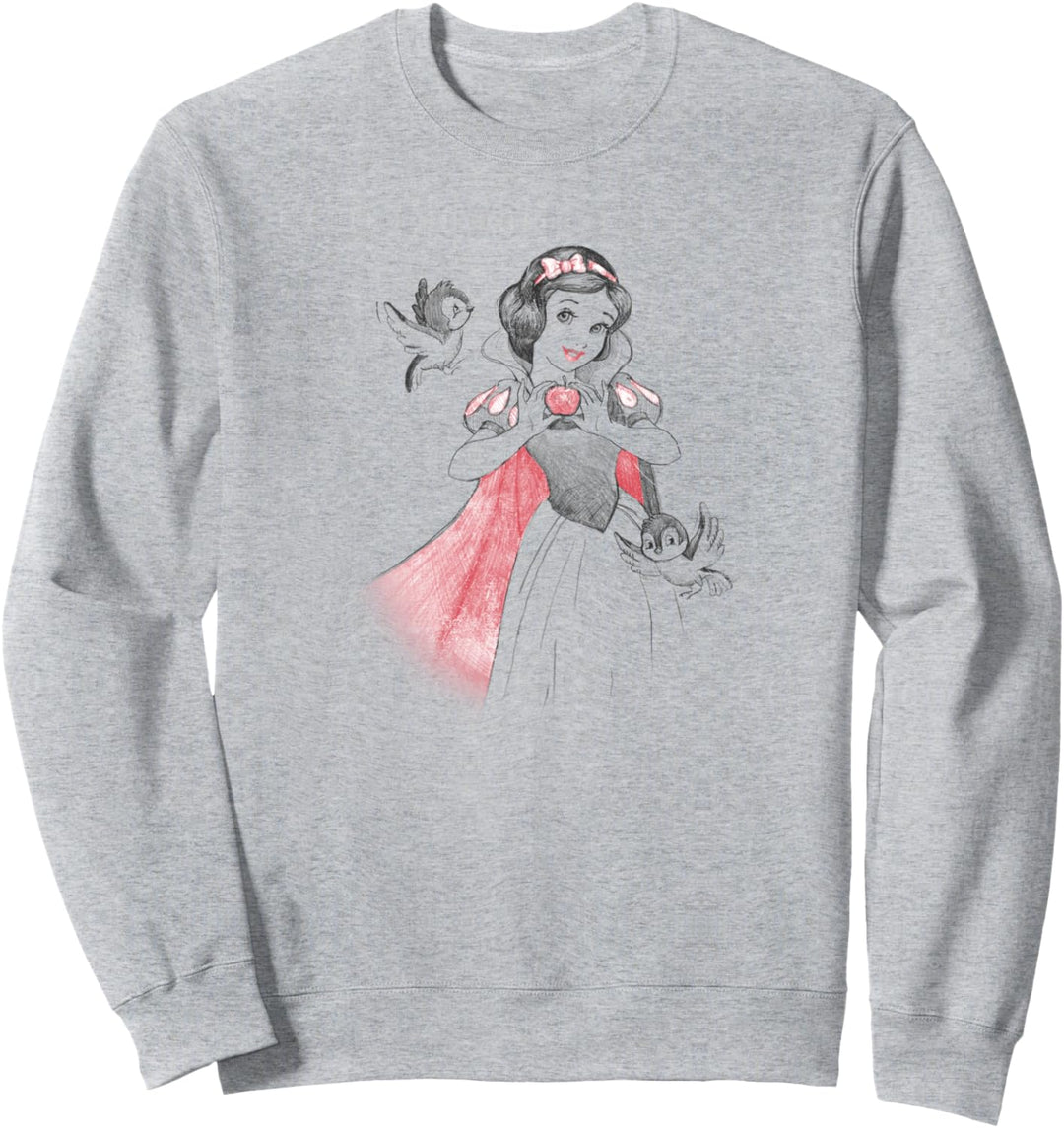 Disney Snow White Vintage Princess Sketch Sweatshirt