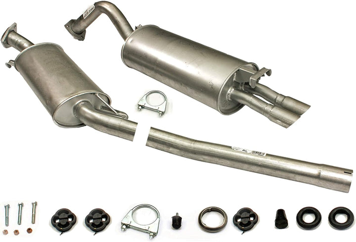 Ferroz Export Ersatz für Auspuffanlage Auspuff ab Kat Audi A6 (4A, C4) 2.6 & 2.8 auch Avant + Anbauk