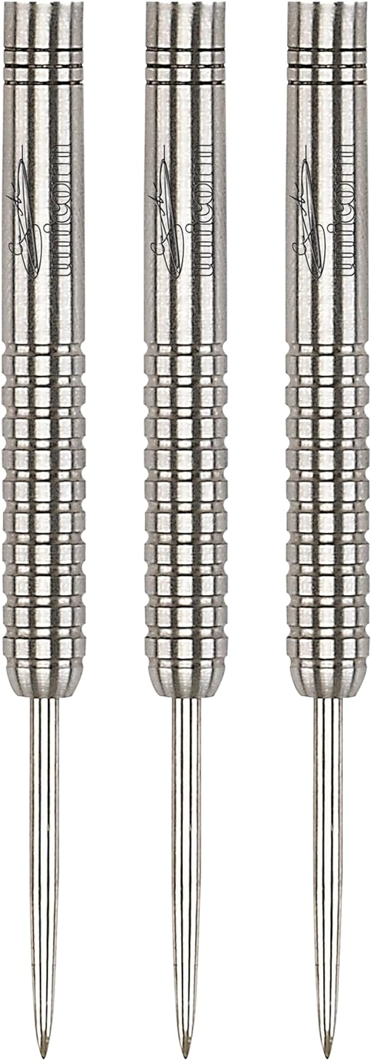 Unicorn Phase 1 Gary Anderson Purist Steel Barrel 26 g Silber, 26 g Silber