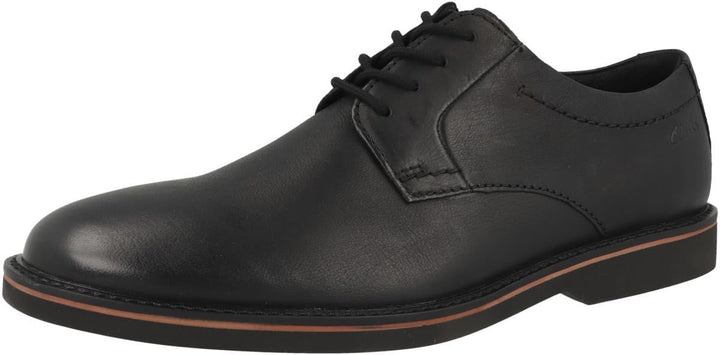 Clarks Herren Atticus Ltlace Oxford 45 EU Schwarz, 45 EU Schwarz
