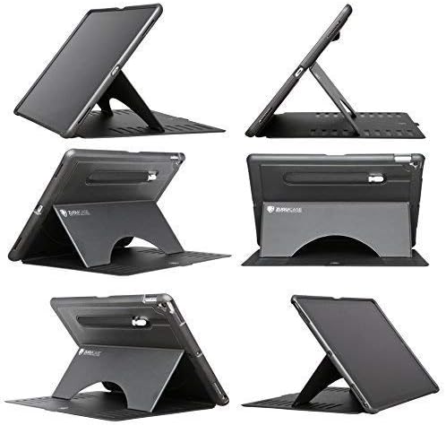 ZUGU iPad Pro 12.9 Hülle 2017 / 2015 1. / 2. Generation schlanke Schutzhülle 10 Winkel-Ständer magne