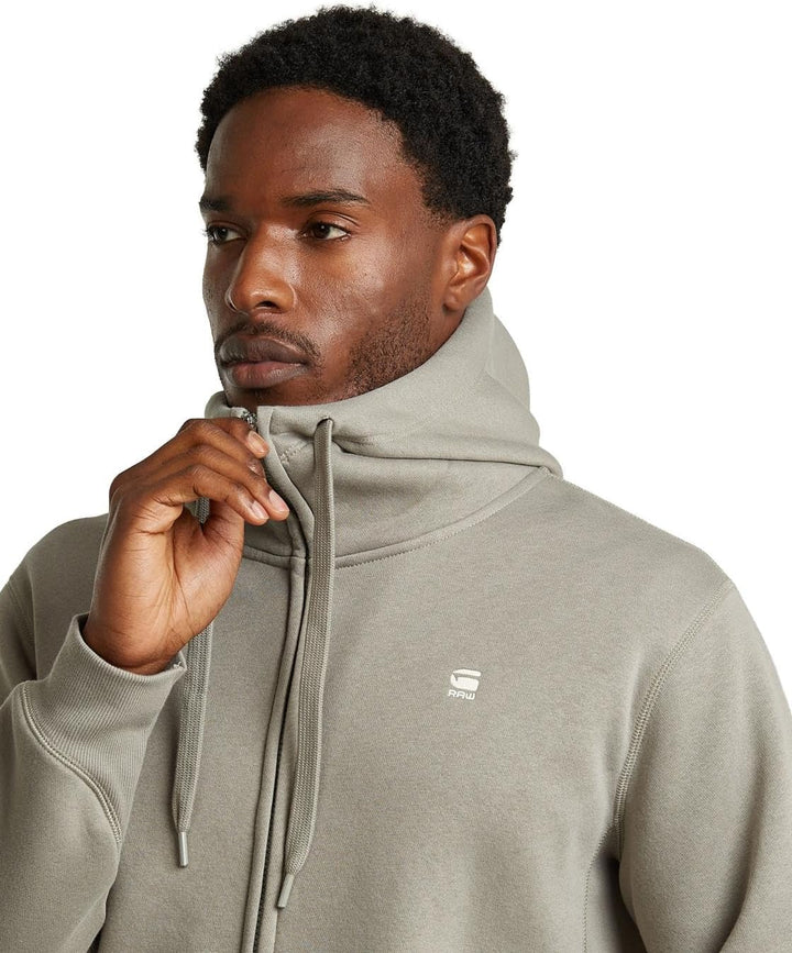 G-STAR Herren Premium Core Hooded Sweatshirt XS Beige (Elephant Skin D16122-c235-g106), XS Beige (El