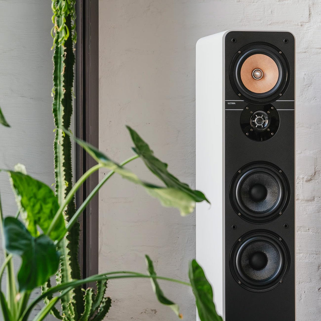 Teufel Ultima 40 Stereo Lautsprecher - HiFi Standlautsprecher Paar der Spitzenklasse, Phase-Plug Hoc