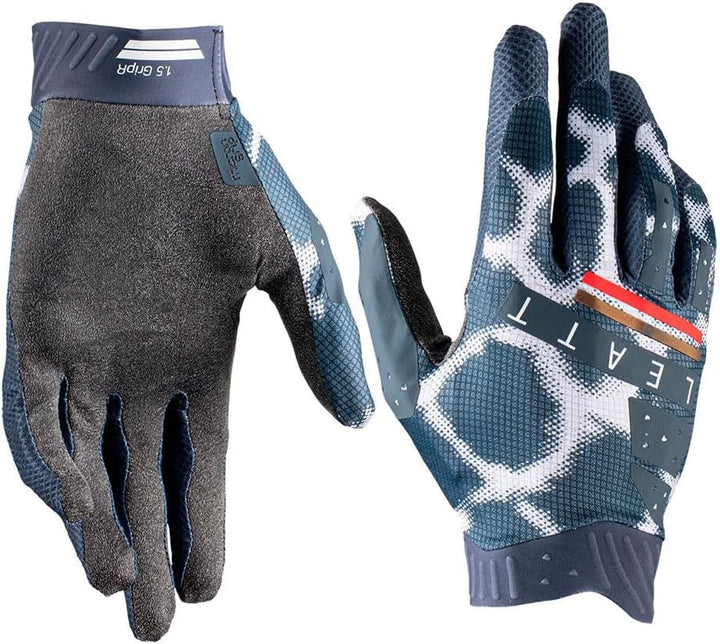 Leatt Handschuhe Moto 1.5 GripR Schwarz Grau XL, Grau XL
