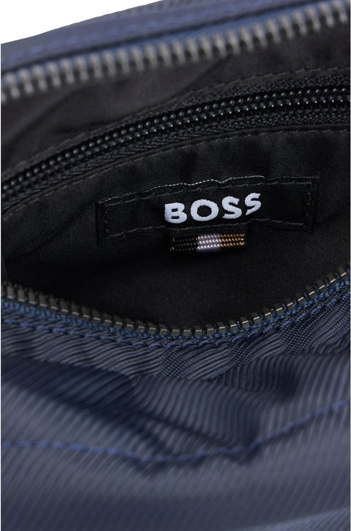 BOSS Umhängetasche Schultertasche Crossbag Catch 2.0DS_NS zip Dark Blue401, Dark Blue401