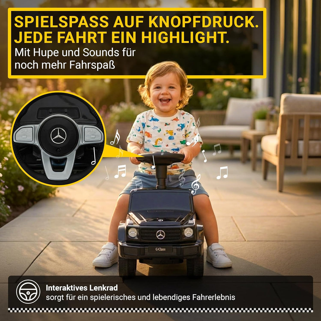 Actionbikes Motors Lauflernwagen Mercedes G350d | Rutschauto - Kinderauto - Rutschfahrzeug - Laufrad