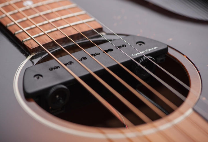 Seymour Duncan SA-6 Rosace Mag-Serie Akustikgitarren-Tonabnehmer Schwarz