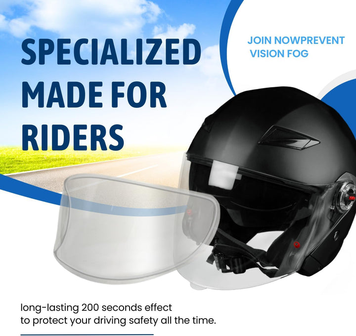 XII WY Motorrad Helm Antibeschlag Folie, Motorradhelm-Visier, Universal-Visierschutz, Aufkleber 11.5