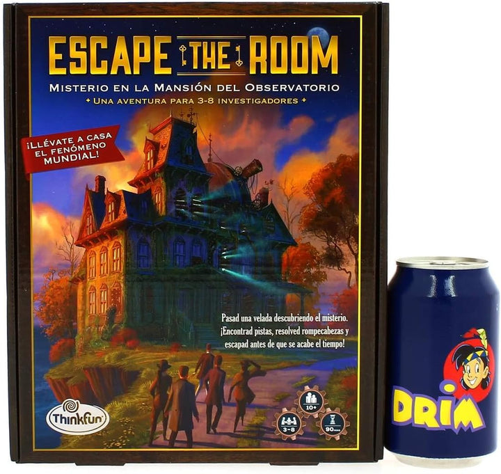 ThinkFun 76368, Auspuff The Room: Misterium in der Beobachtung, Brettspiel, spanische Version, 3-8 S