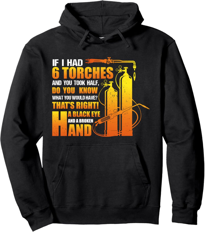 Funny Welder & Welding Pullover Hoodie