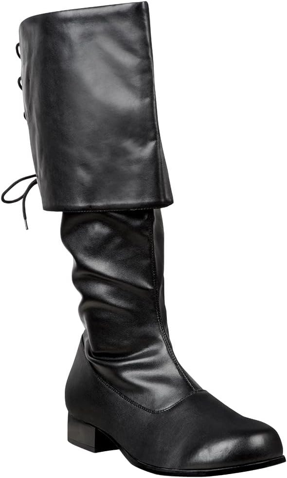Boland - Stiefel, mit langem Schaft und Stulpkragen, Schnürung hinten, Boot Adventure, Weihnachten,
