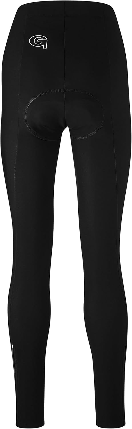 Gonso Damen Radhose (lang) Sitivo Tight W, 44 Lang Schwarz / Fire
