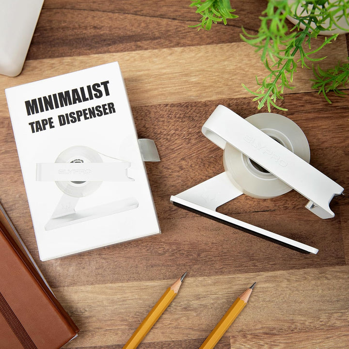 ELYPRO Modernes Etikettenspender für den Büroschreibtisch, elegantes und minimalistisches Design, au