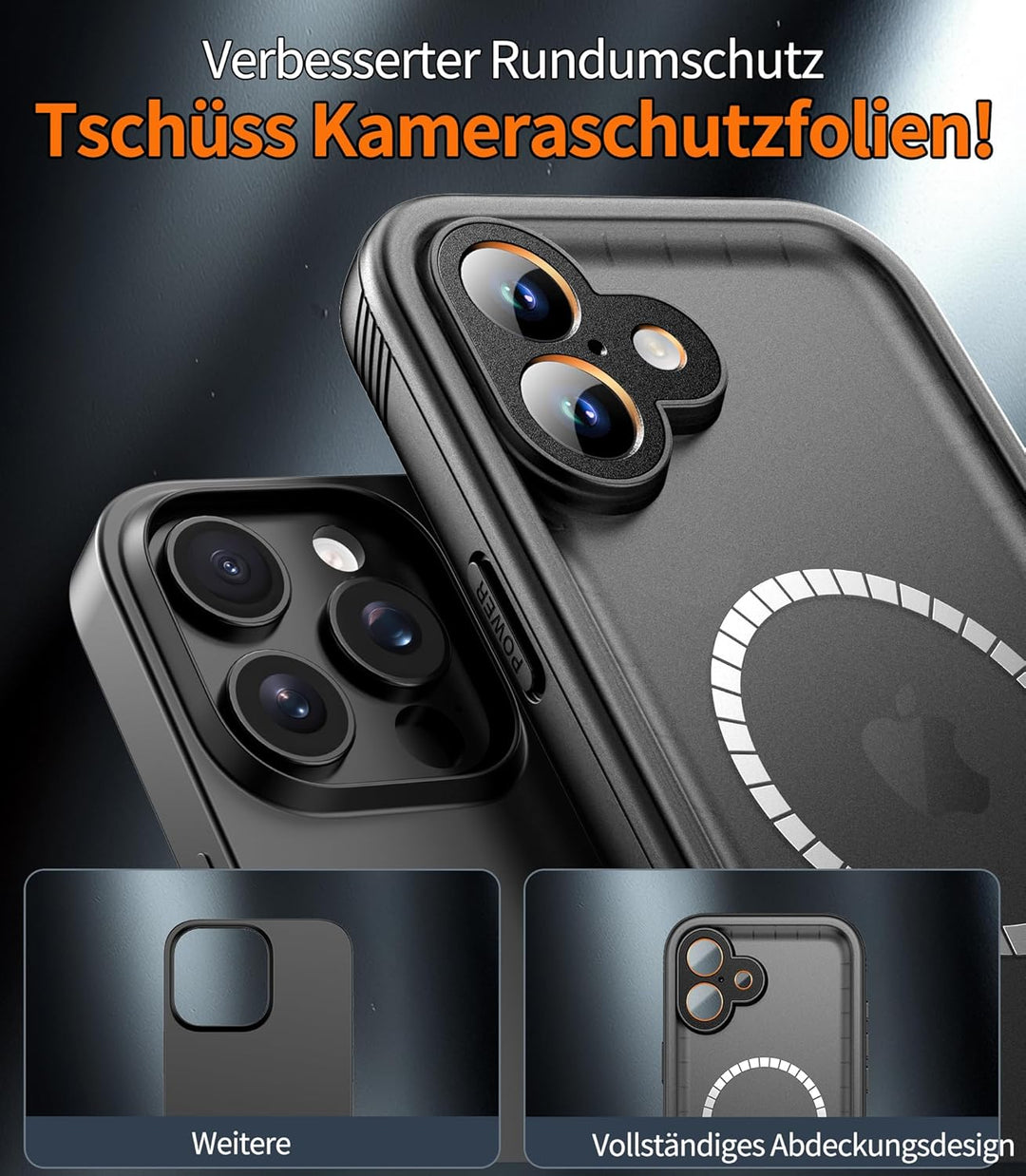 Cozycase TOP Militärschutz Magnetische Hülle für iPhone 16 Plus für MagSafe wasserdichte 360 Grad Pa