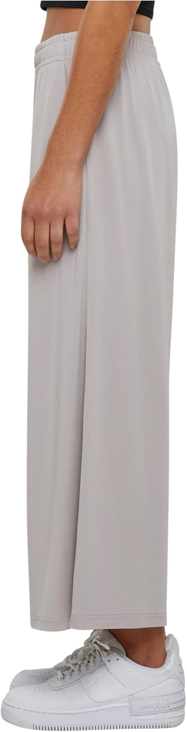 Urban Classics Frauen Hose Ladies Modal Culotte, lässige Culotte für Frauen, 3/4 Länge, mit Gummibun