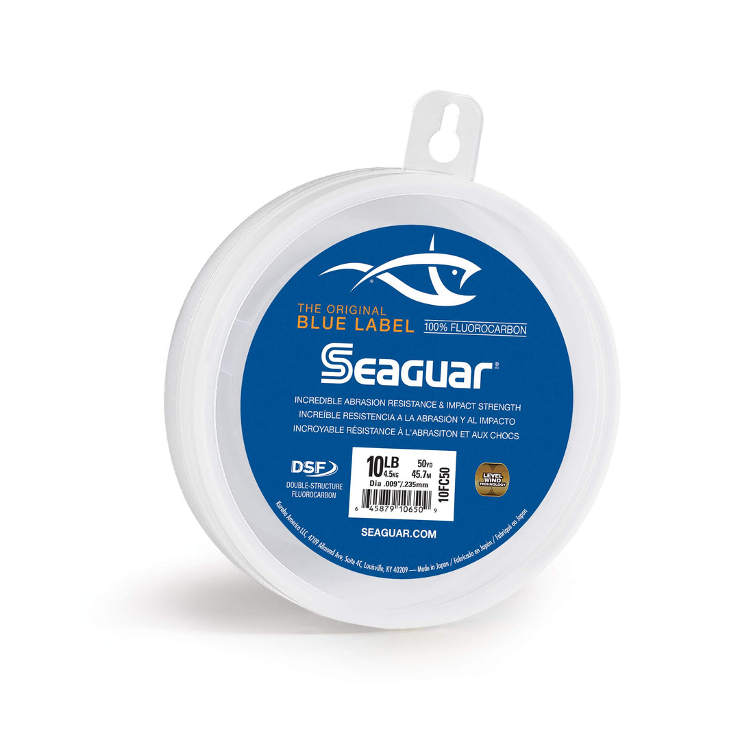 Seaguar Blue Label Fluorocarbon-Vorfach, 45,7 m, 10lbs/50yds