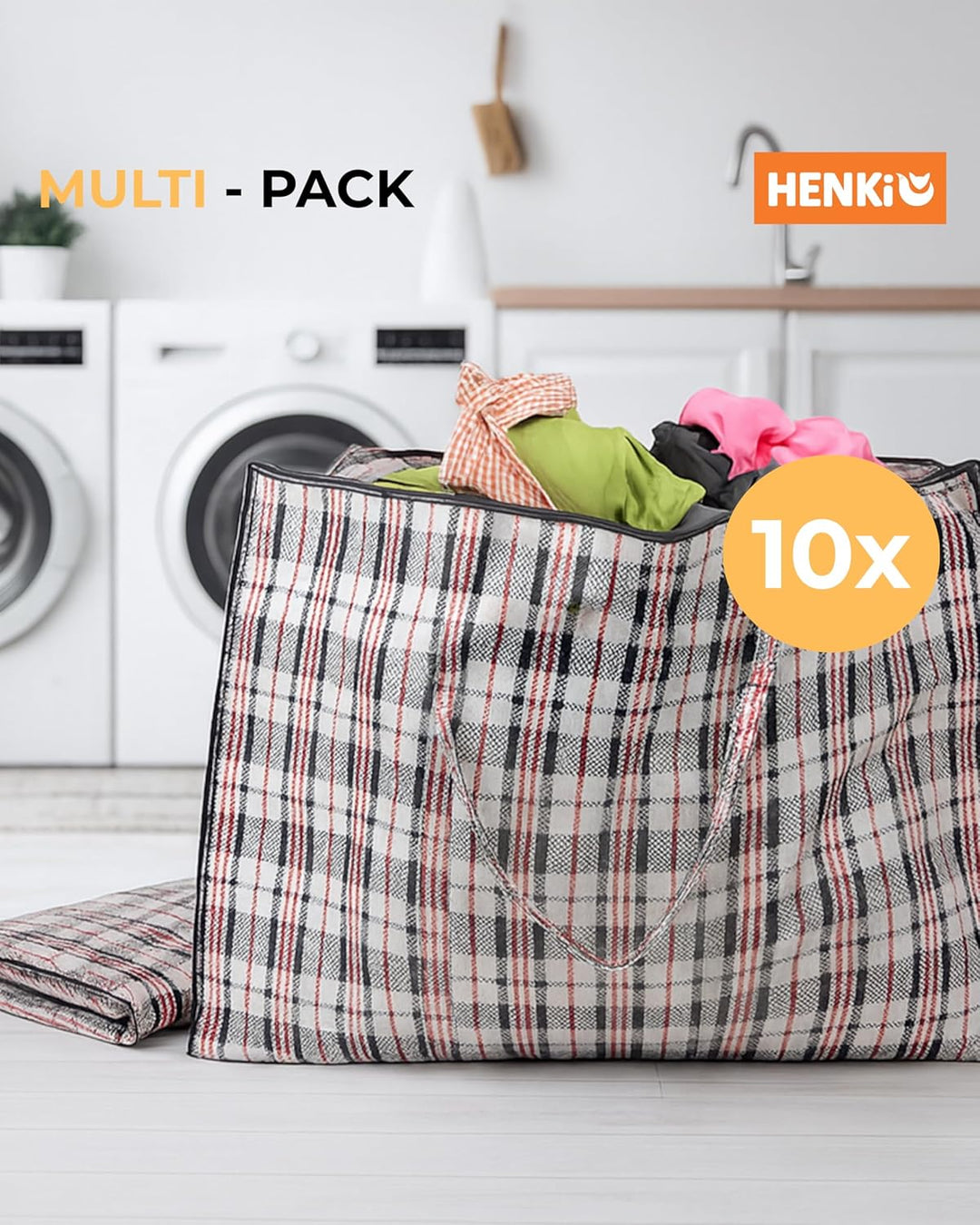 140L XXXL Extra Gross Aufbewahrungstasche Storage Bag, Umzugtasche, Jumbo Karton Travel Organizer, R