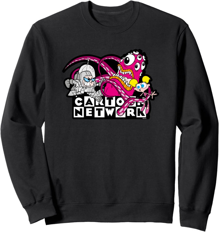 Cartoon Network Dexter's Laboratory CN Logo Sweatshirt