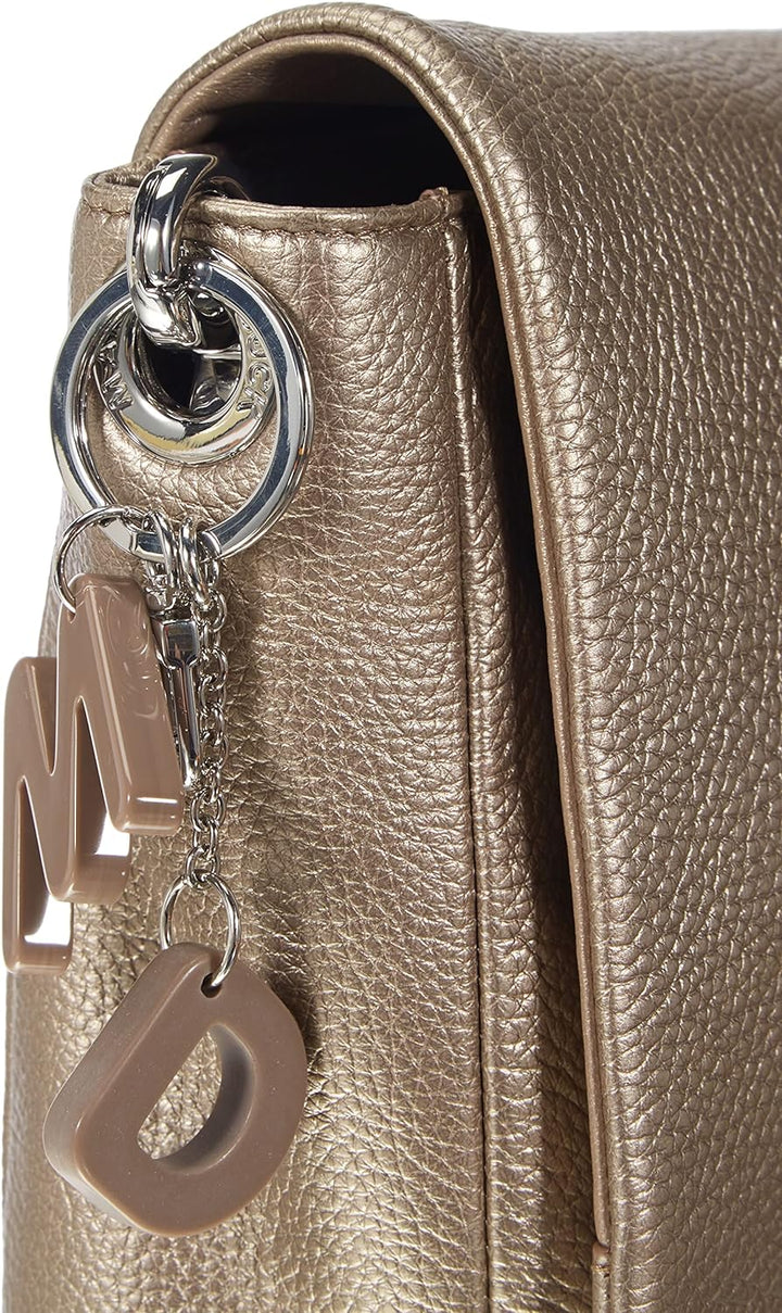 Mandarina Duck Damen Mellow Lux Schultertaschen Light Gold, Light Gold