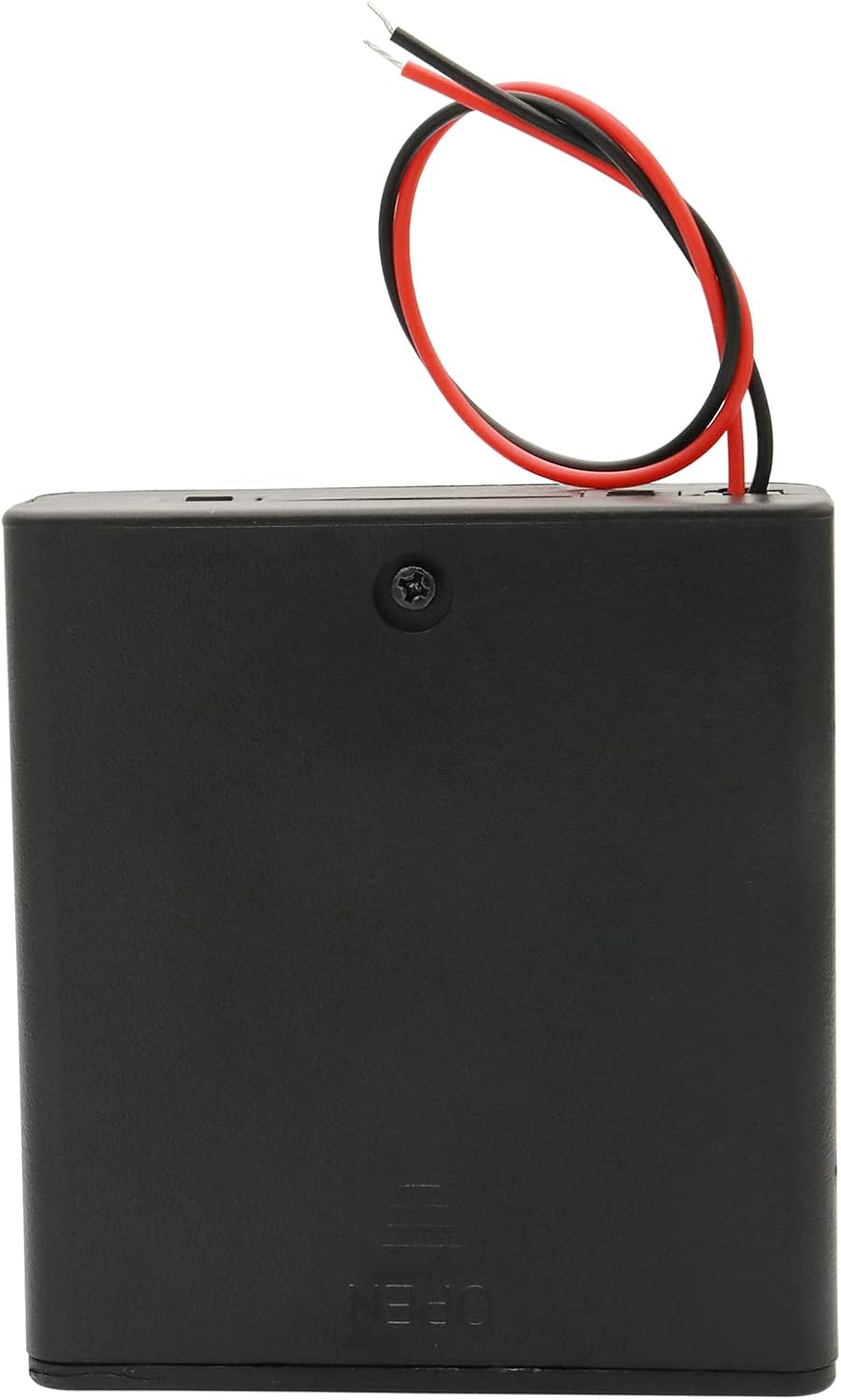 6 V AA-Batteriehalter, 4 x 1,5 V AA-Batteriehalter mit Kabelleitungen und An-/Aus-Schalter (4 Stück)
