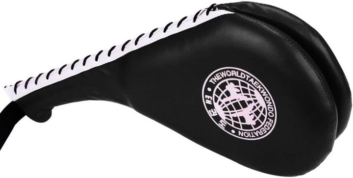 PU-Leder Taekwondo Handpratze Doppelpolster Hand Schlag Pratze Taekwondo Fusstechniken Trainingsgerä