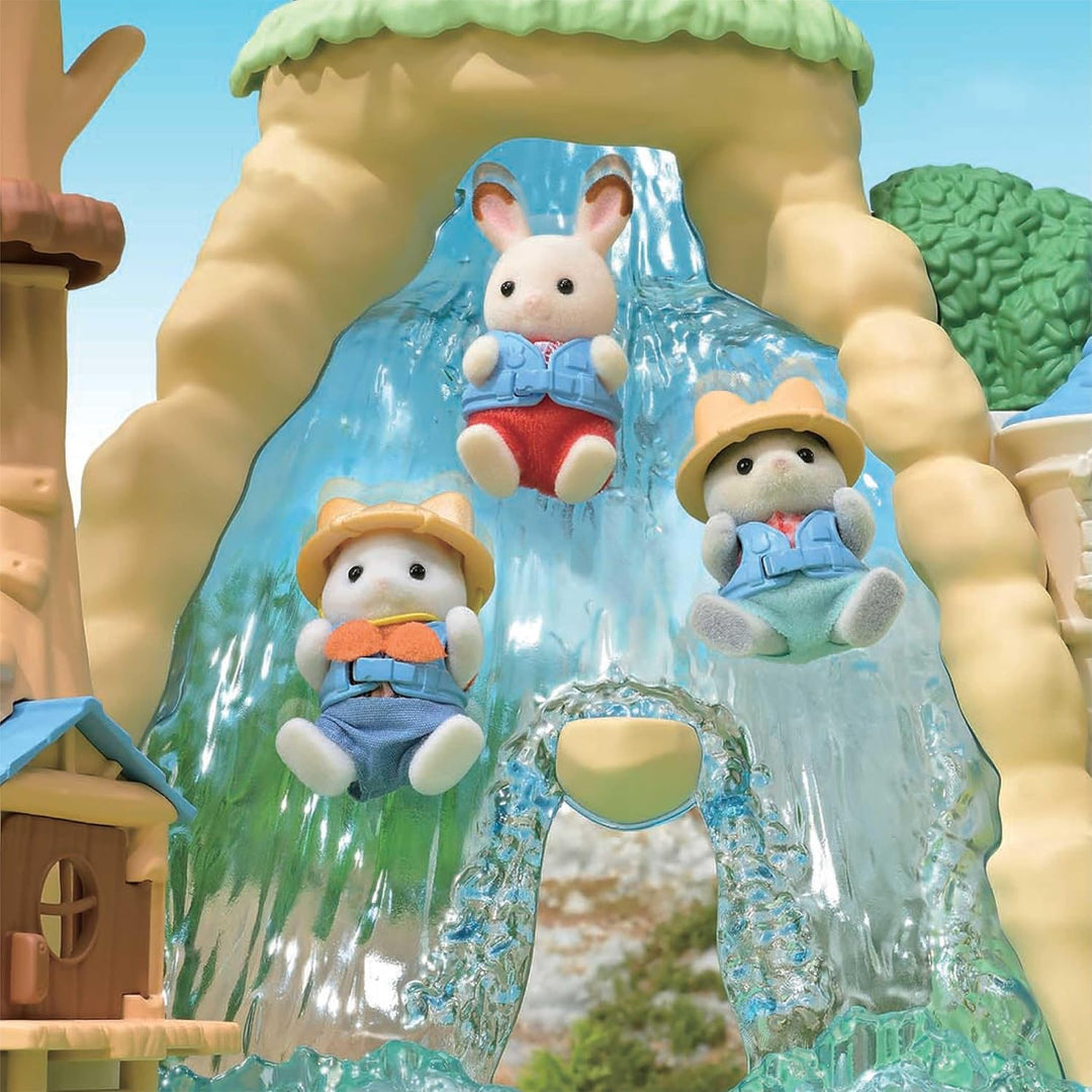 Sylvanian Families - 5762 Abenteuerspielplatz Wasserfall, Tierfigur, Spielzeug für Kinder ab 3 Jahre