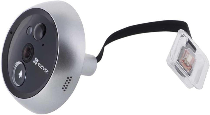 EZVIZ WLAN Türklingel mit 4600mAh Akku, 4,3 Zoll Farbbildschirm, 155° Weitwinkel und PIR-Sensor, 2MP