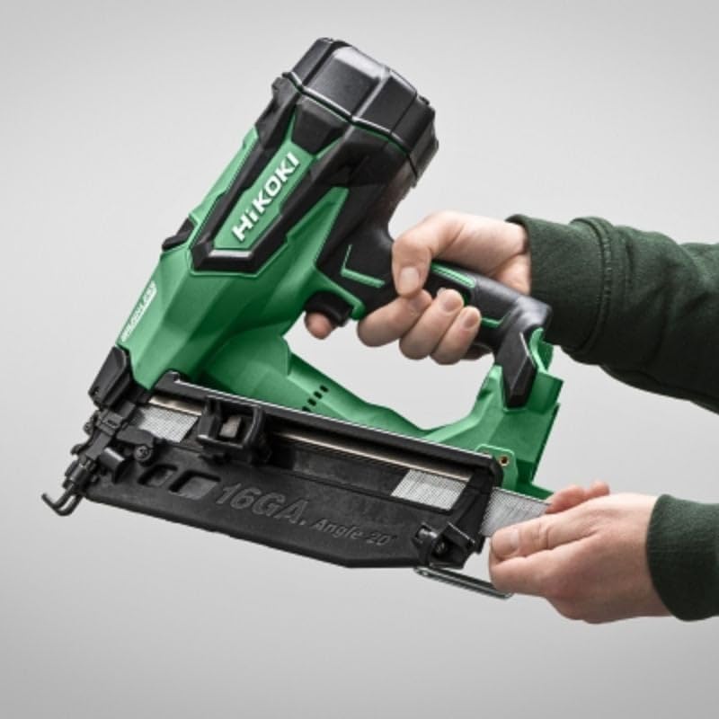 HiKOKI Akku Stiftnagler - 18 V, Brushless, 16 Gauge, 20° Winkel, Air Spring Drive, 32-65 mm Nägel, i