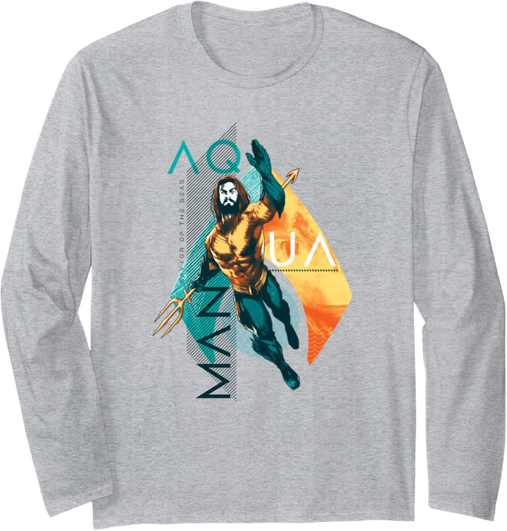 Aquaman Movie Savior of the Seas Langarmshirt