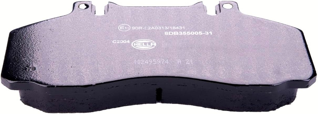 HELLA PAGID 8DB 355 005-311 Bremsbelagsatz - C2004 - Dicke/Stärke: 22mm - Bremssystem: Teves - für V