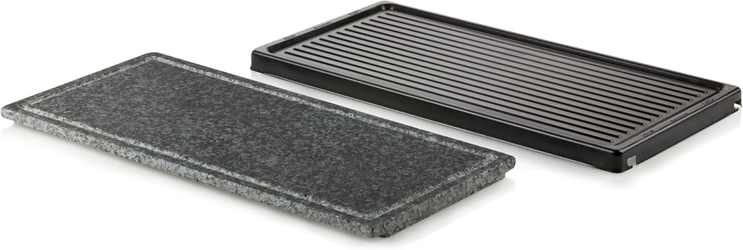 DOMO DO9189G Raclette mit Wechselplatte 8p - 1200 W
