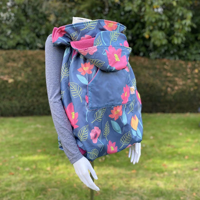 Babywearing: Wasserfester Wetterschutz für Tragetuch und Babytrage Blumenmuster, Blumenmuster