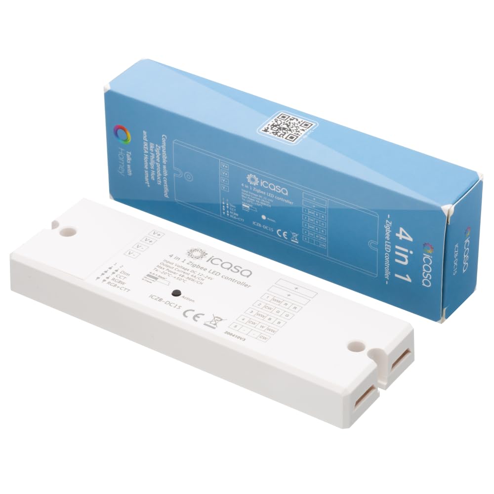 icasa Aktor Kompatibel mit Zigbee 3.0 Gateway (4 in 1 LED strip controller)