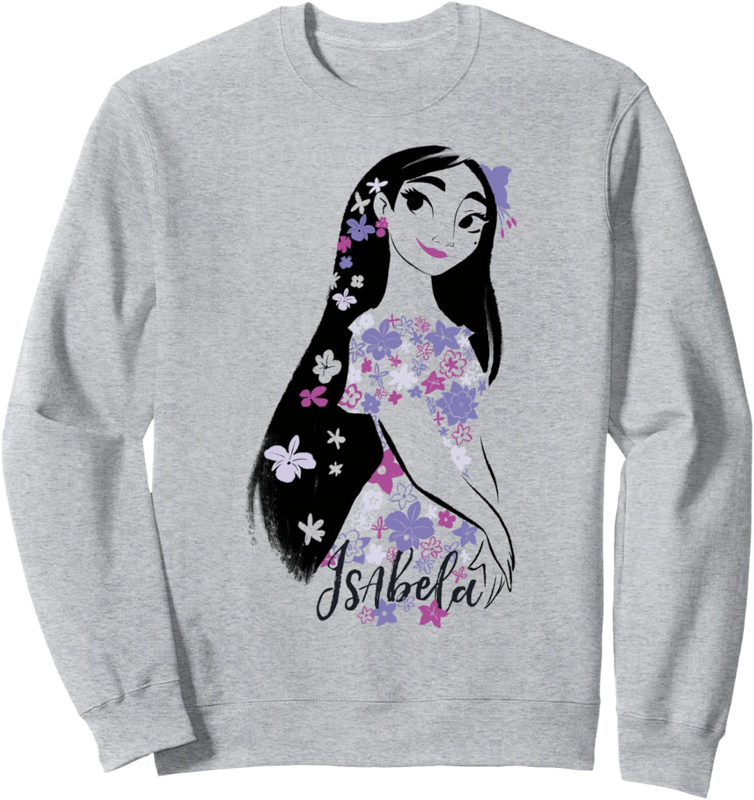 Disney Encanto Isabela Floral Fill Dancing Dress Sweatshirt
