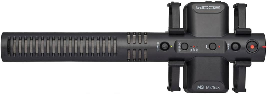 Zoom M3 MicTrak Stereo Audio Recorder + keepdrum Fell-Windschutz WSWH