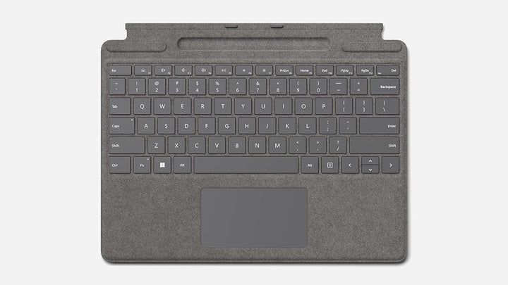 Microsoft Surface Pro 8/X Cover Alcantara + Pen - Platinum Platinum Keyboard + Pen, Platinum Keyboar