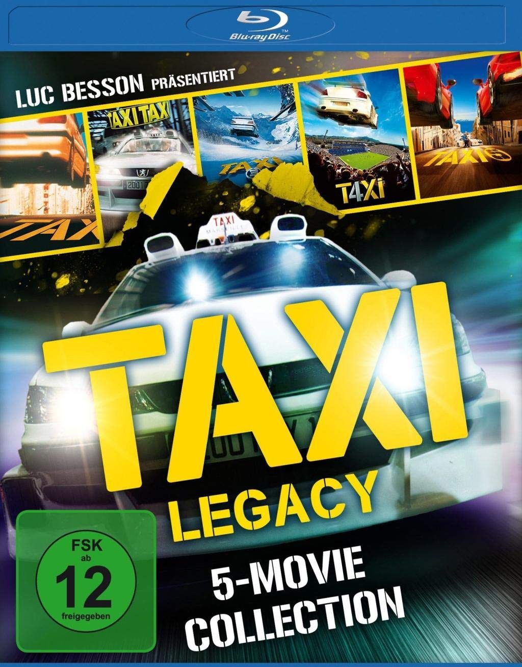 Taxi Legacy - 5-Movie Collection [Blu-ray], Blu-ray