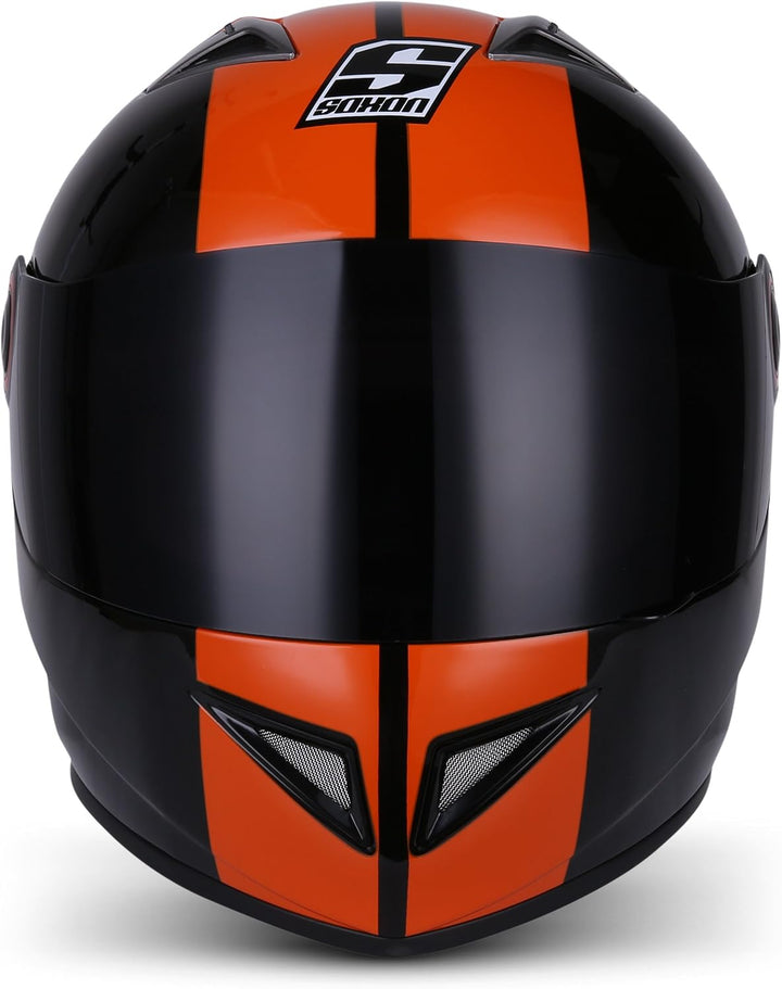 Soxon® ST-666 „Deluxe Titan“ · Integral-Helm · Full-Face Motorrad-Helm Roller-Helm Scooter-Helm Crui