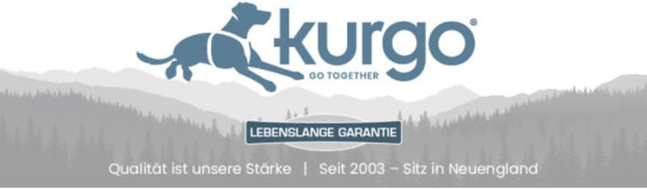 Kurgo Loft Hundejacke, Mit Hundegeschirr kombinierbar, Wasserdicht und reflektierend, Ideal für den