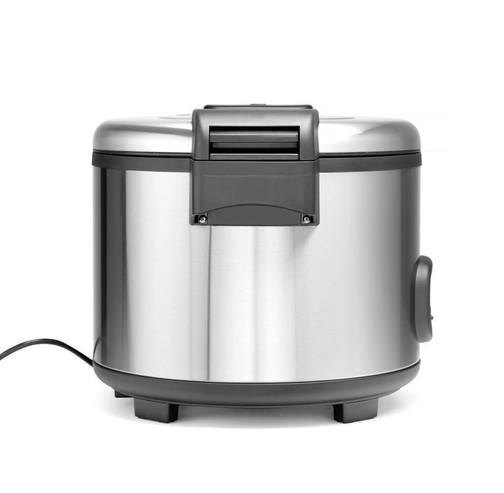 HENDI Reiskocher, Reishunger, Warmhaltefunktion, 30 Tassen Trockenreis, Inhalt 5,4L, Inklusive Messb