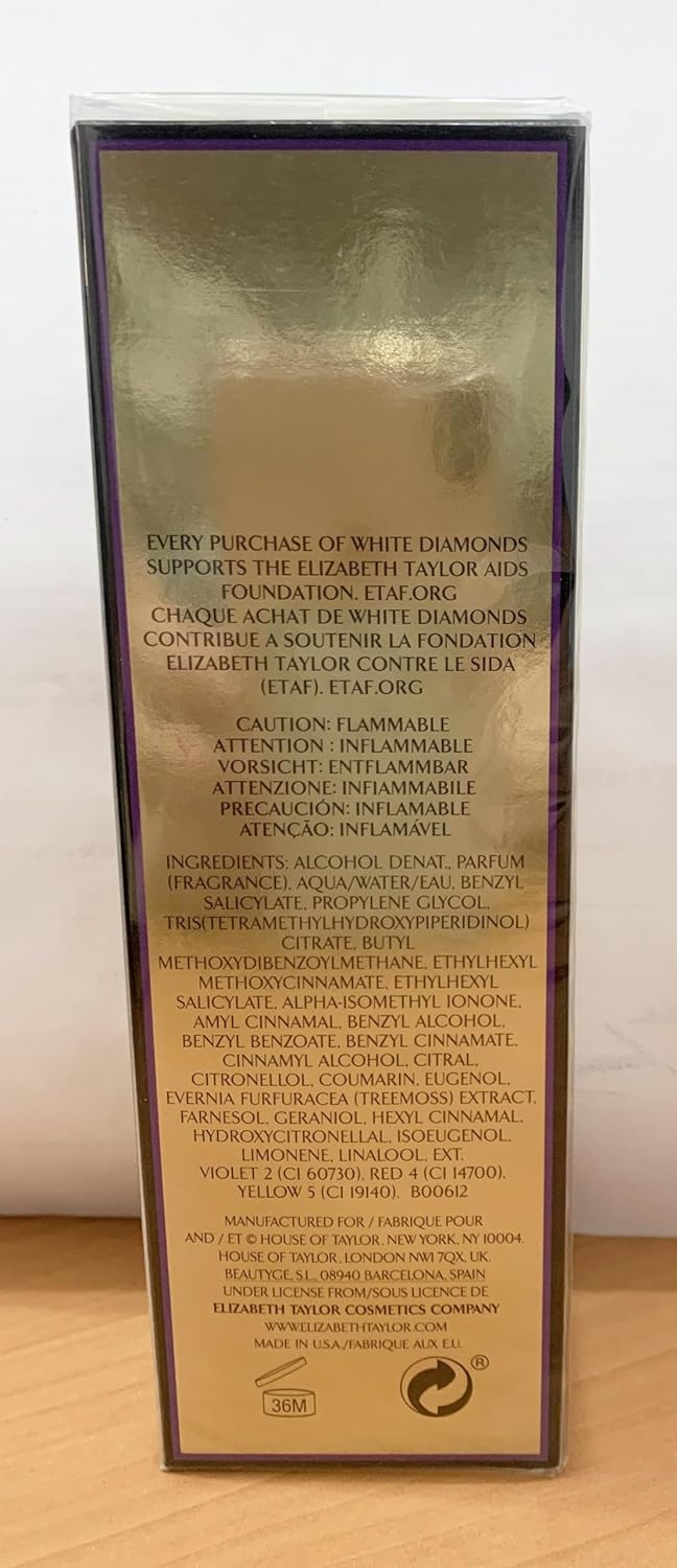 Elizabeth Taylor White Diamonds Eau de Parfum Spray 50ml